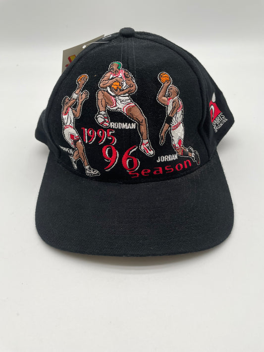 Vintage Chicago Bulls Sports Specialties Character Snapback Hat