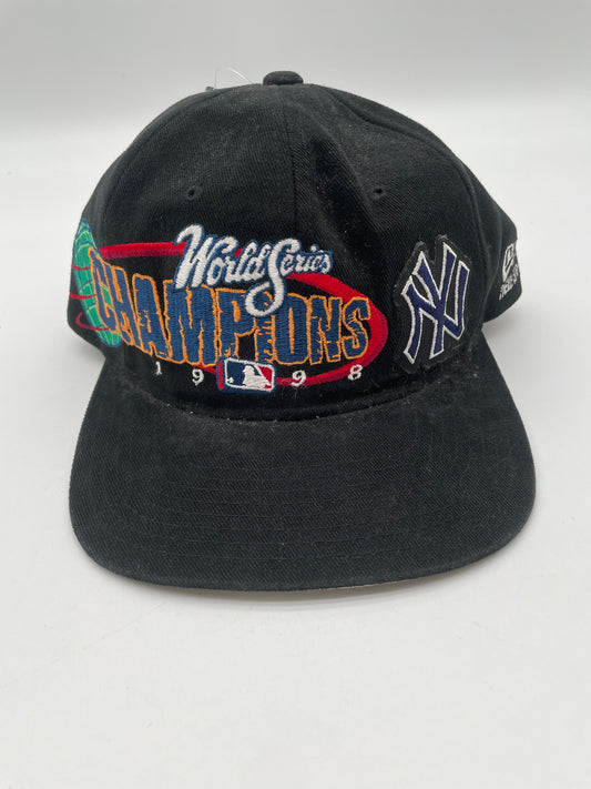 Vintage 1998 New York Yankees World Series Champs Snapback Hat