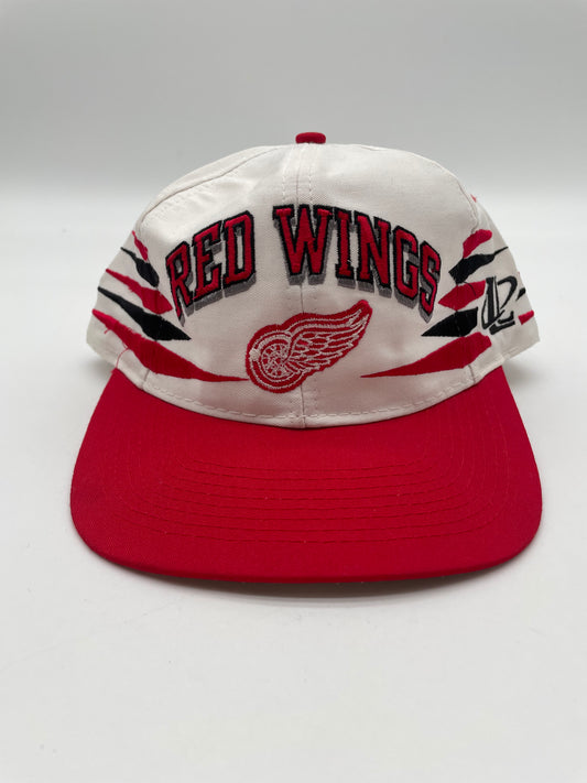 Vintage Detroit Red Wings Diamond Snapback Hat