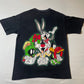 Vintage 1994 Looney Tunes Christmas AOP T Shirt