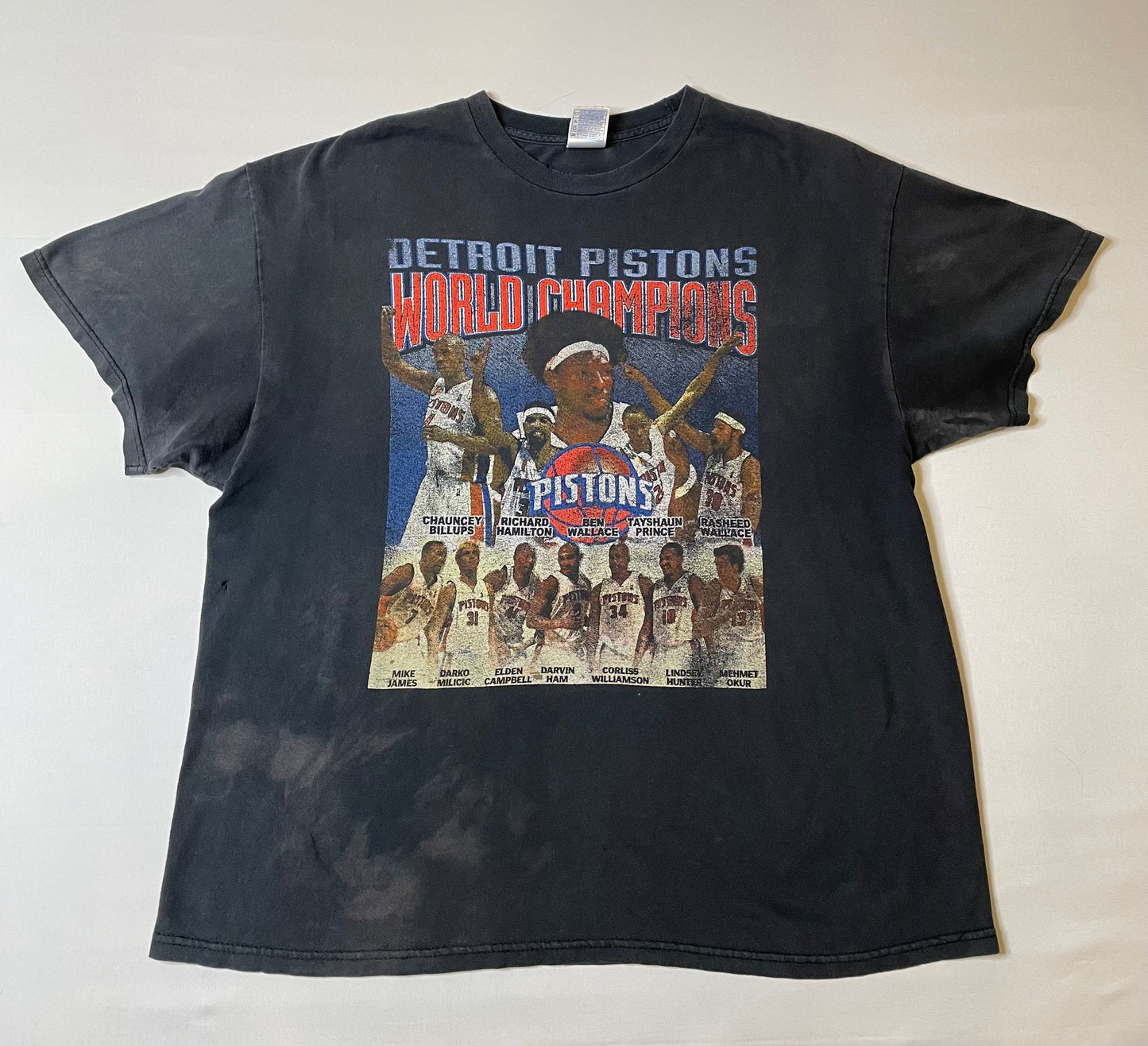 Vintage Detroit Pistons Rap Tee