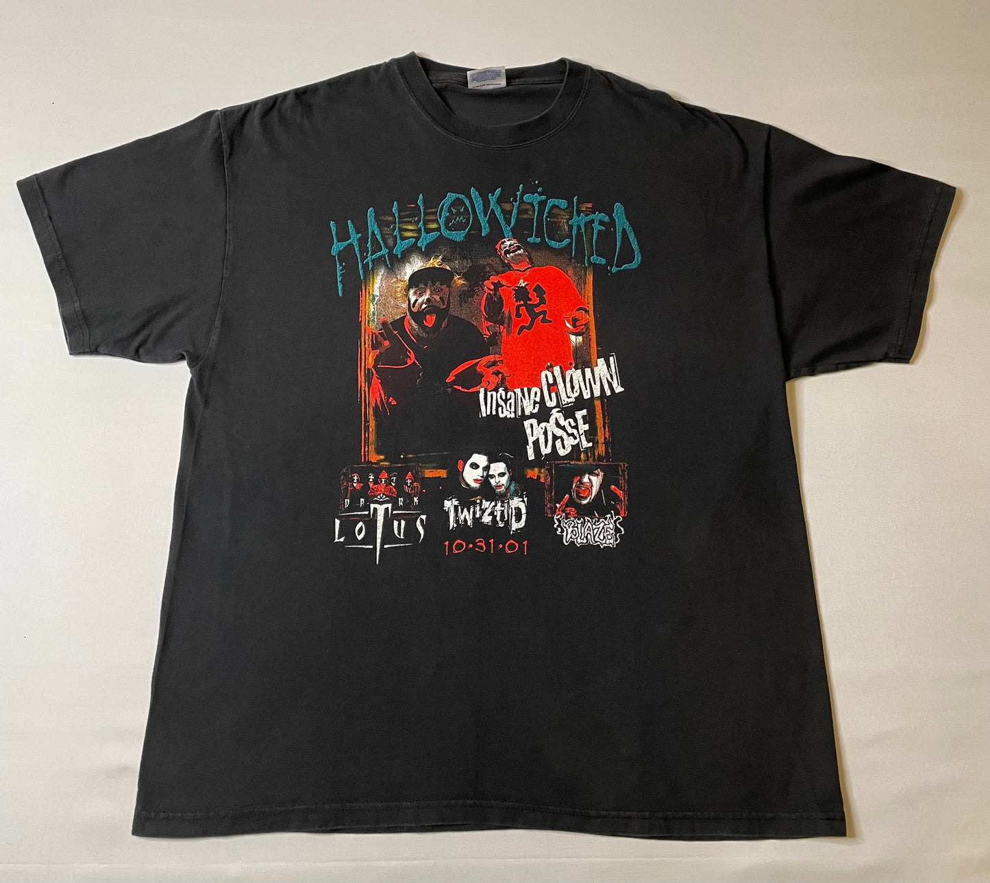 Vintage ICP Hallowwicked Tour T Shirt