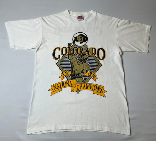 Vintage 1990 Colorado Buffalo's T Shirt