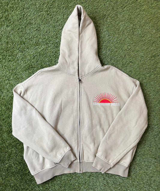 GV Gallery Raspberry Hills Casamigos Beige Zip Up Hoodie