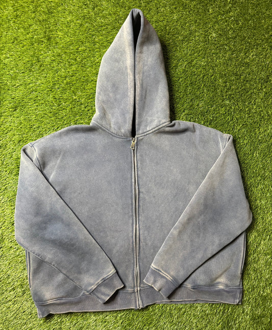 GV Gallery Rasberry Hills Faded Blue Zip Up