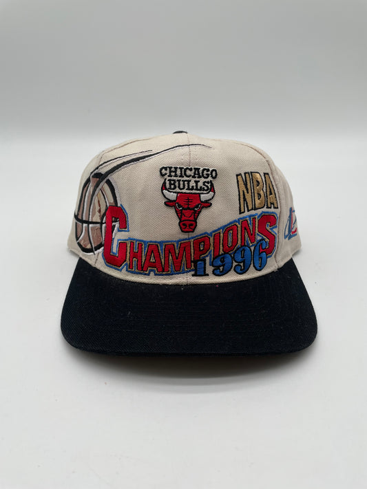 Vintage 1996 Nba Bulls Champions Hat