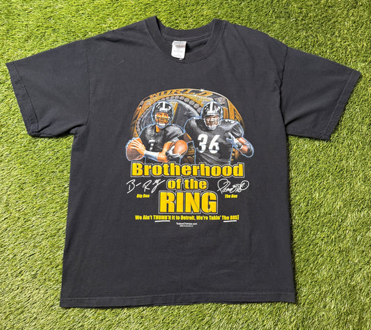 Vintage 2006 Pittsburgh Steelers Brotherhood of the ring T Shirt