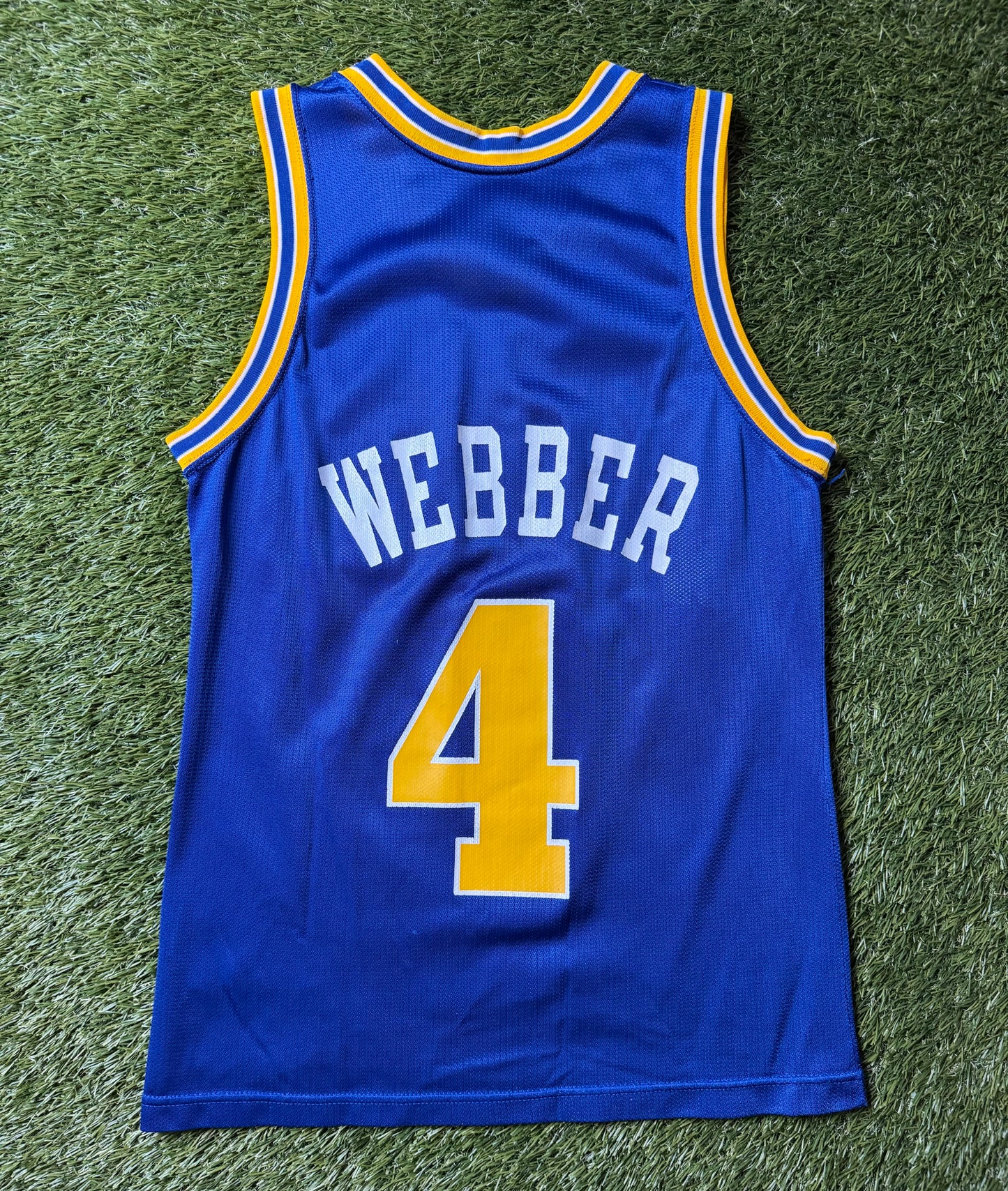 Vintage 90's Champion Chris Webber Jersey