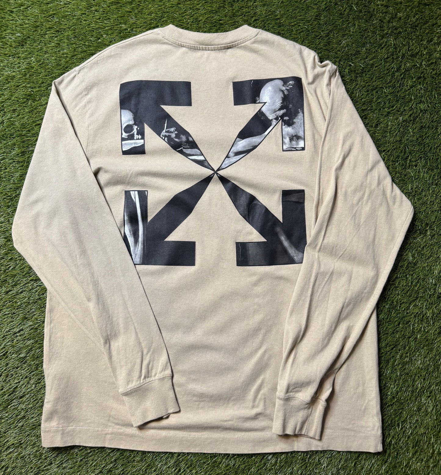 Off White Beige L/S Shirt