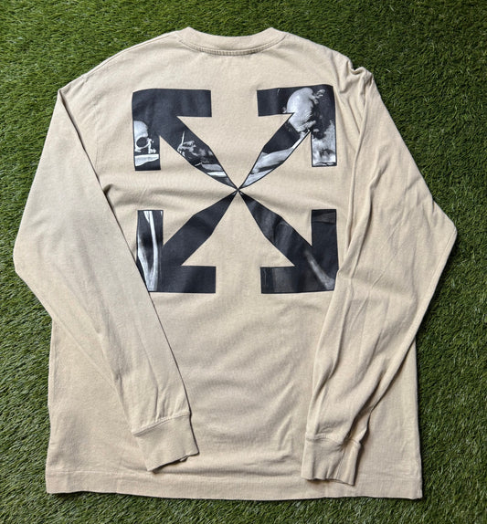 Off White Beige L/S Shirt