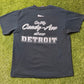 Vintage WWF The Rock Detroit T Shirt