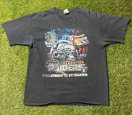 Vintage 2000's Oakland Raiders T Shirt