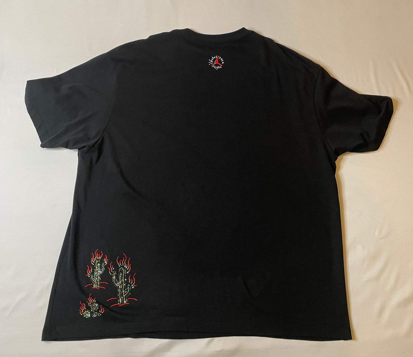 Travis Scott x Jordan Flight Graphic T-Shirt Black