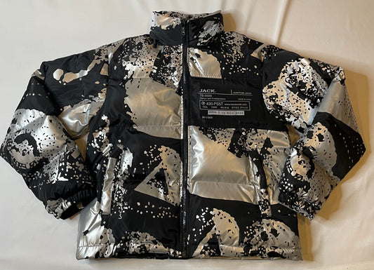 Cactus Jack by Travis Scott System Reflective Down Puffer 'Black'