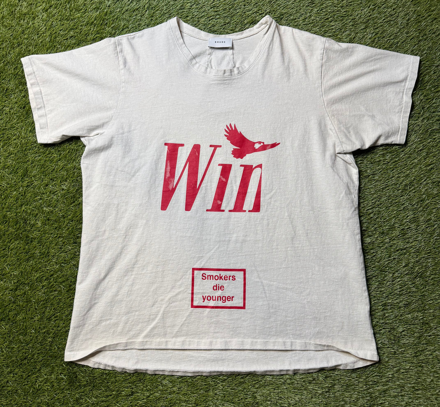 Rhude Smokers Die Younger T Shirt