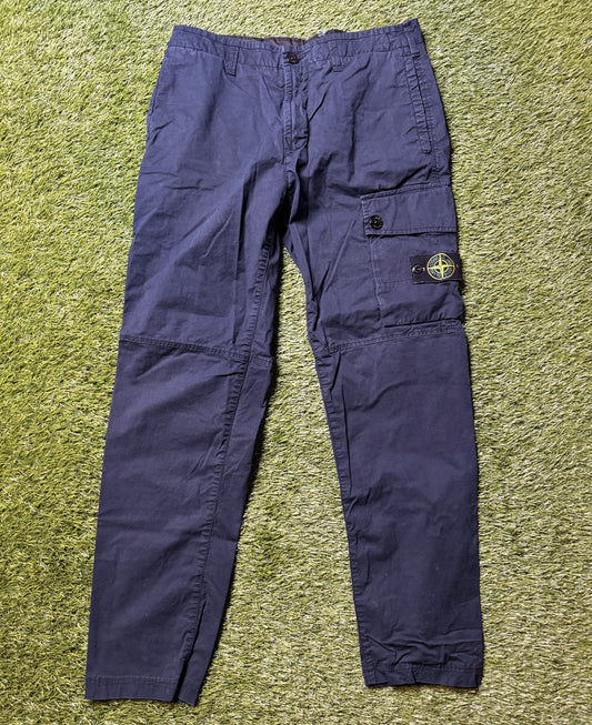 Stone Island Navy Cargo Pants