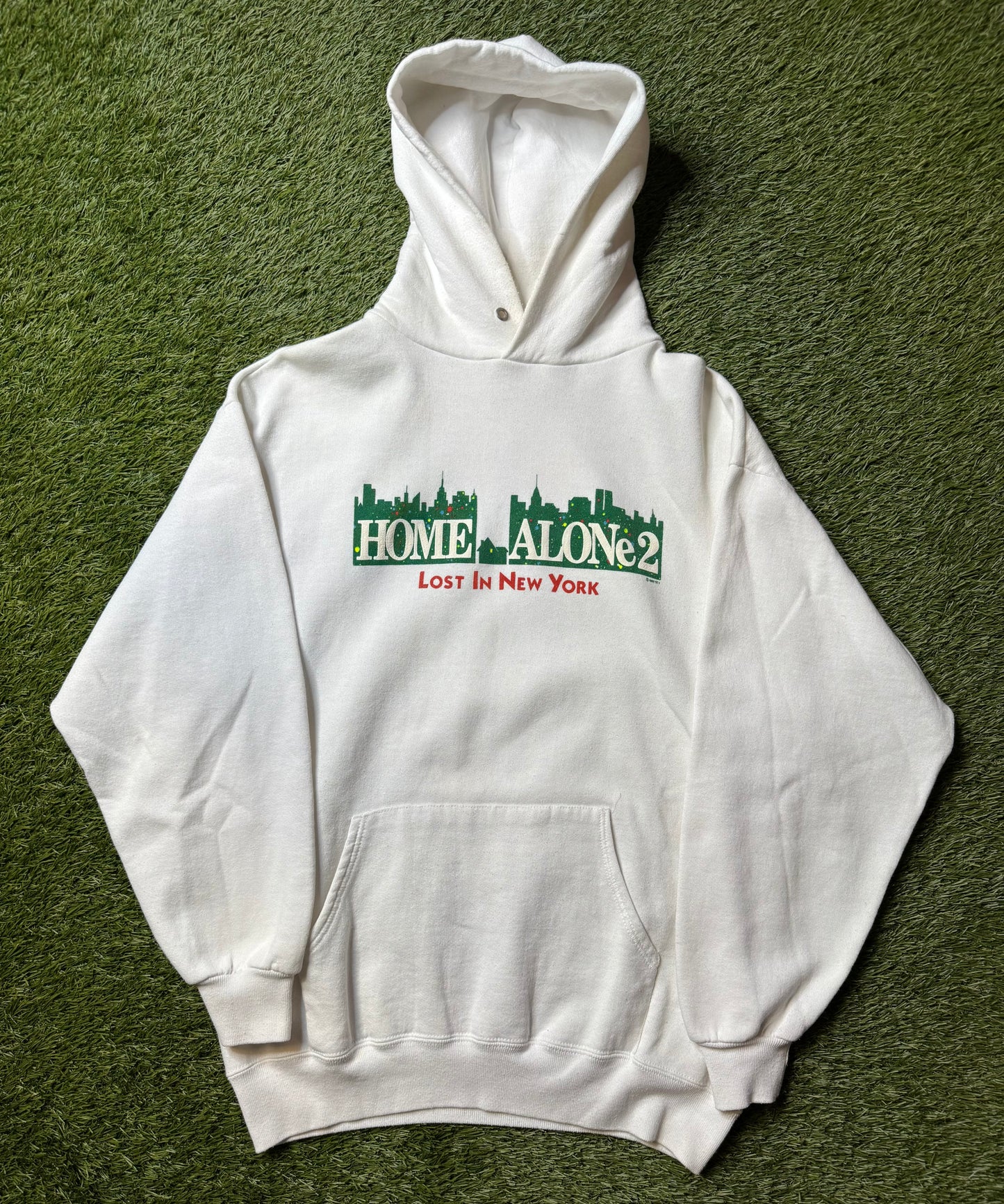 Vintage 1992 Home Alone 2 Lost in New York Hoodie