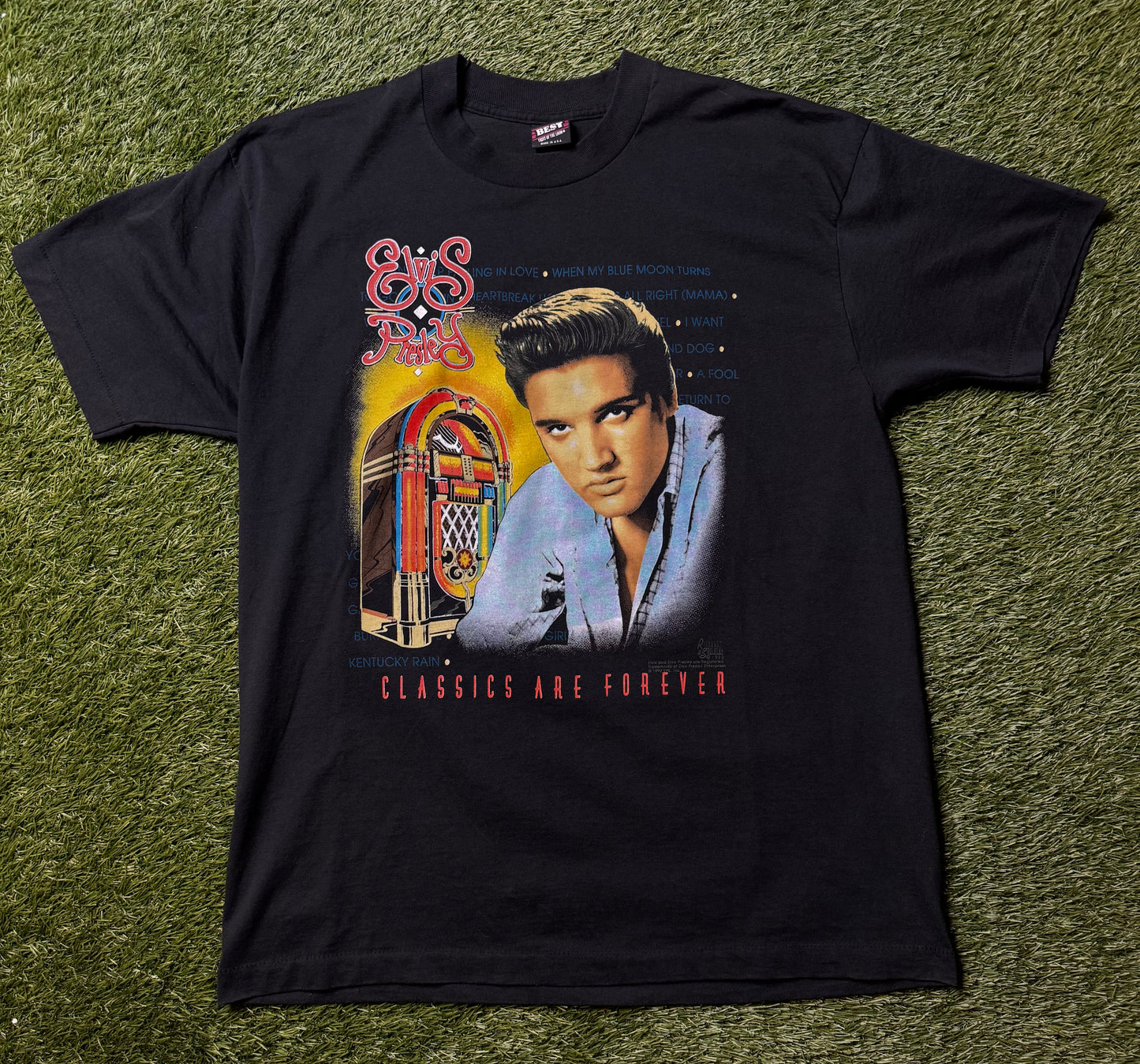Vintage 1992 Elvis Presley T Shirt