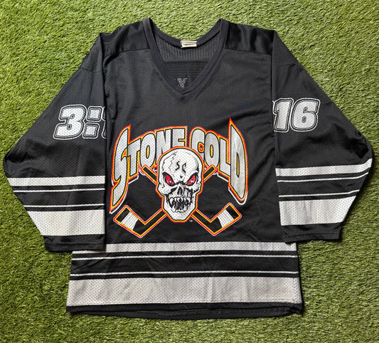 Vintage 90's Stone Cold WWF Hockey Jersey