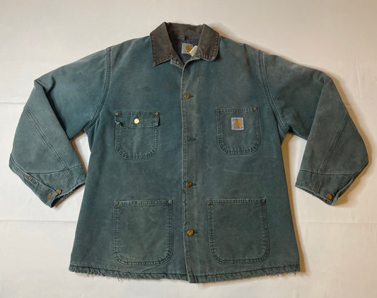 Vintage Carhartt Detroit Style Distressed Jacket