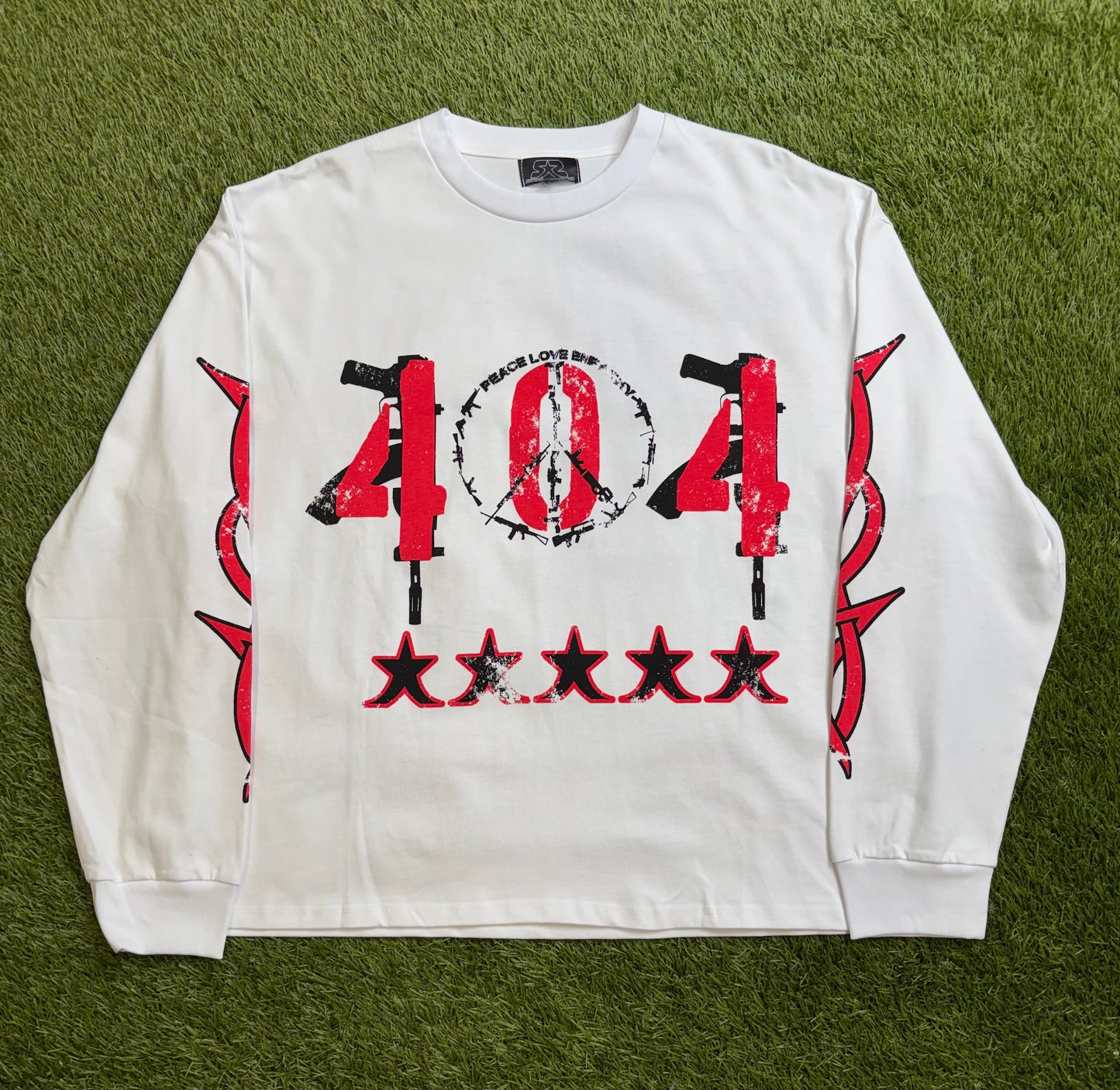 Survivors Remorse 404 L/S White/Red