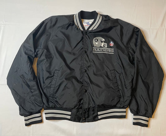 Vintage 80's LA Raiders Coaches Jacket