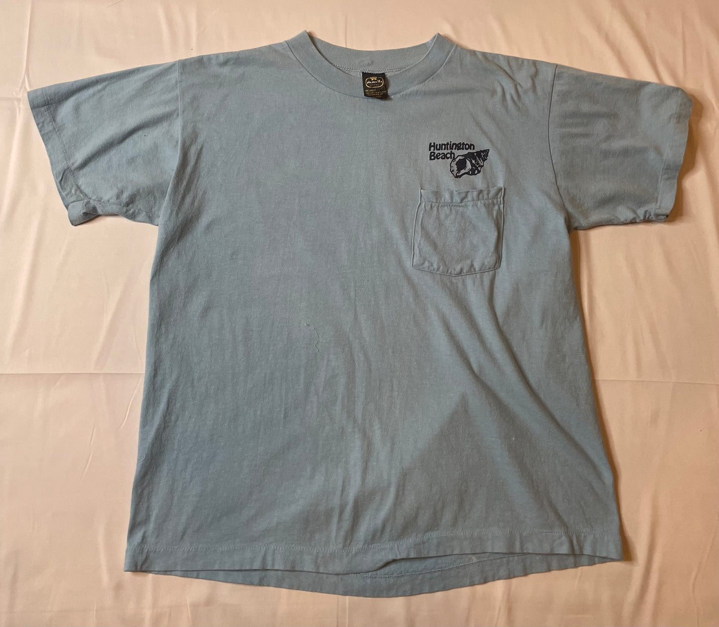 Vintage Huntington Beach California Blue T Shirt