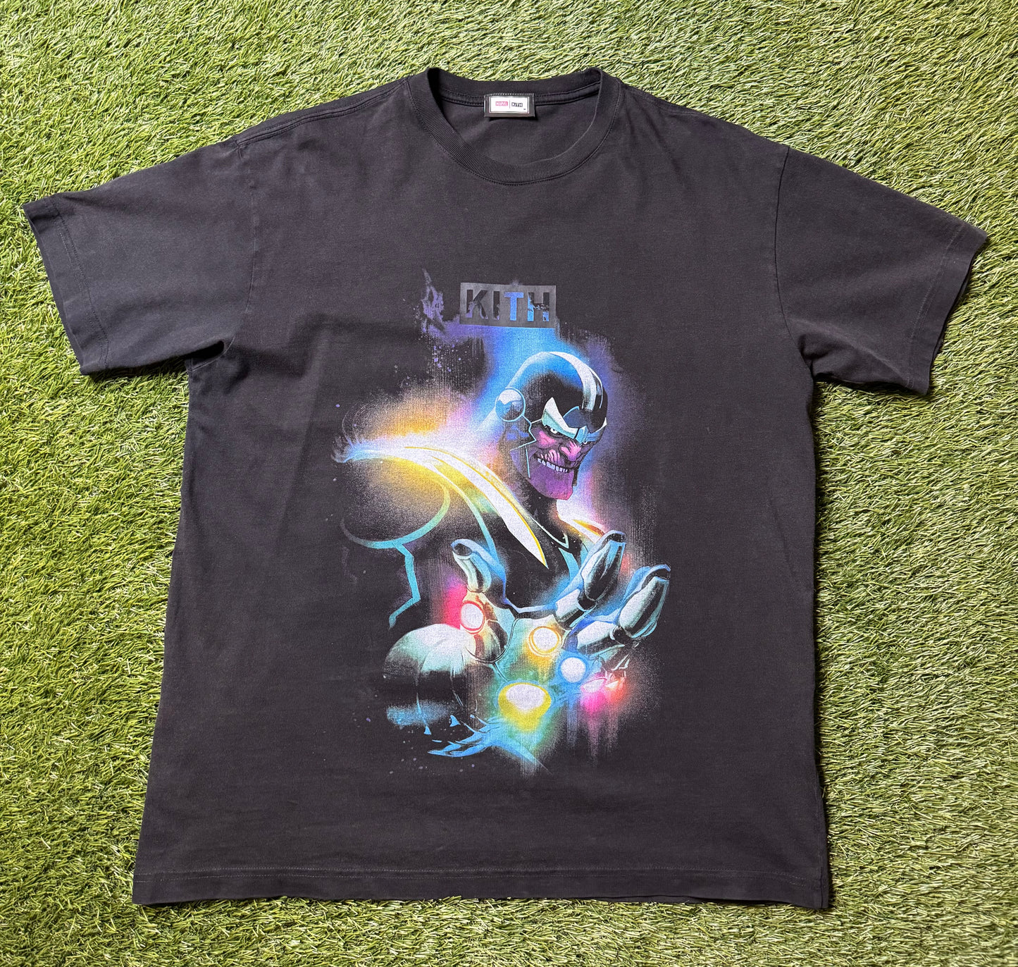 Kith x Marvel Mad Titan Vintage Tee Black