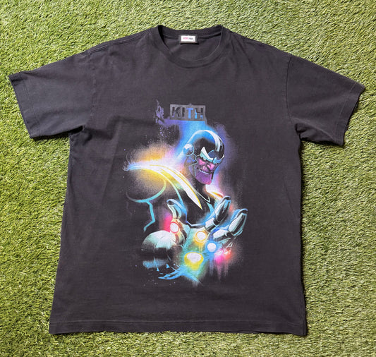 Kith x Marvel Mad Titan Vintage Tee Black