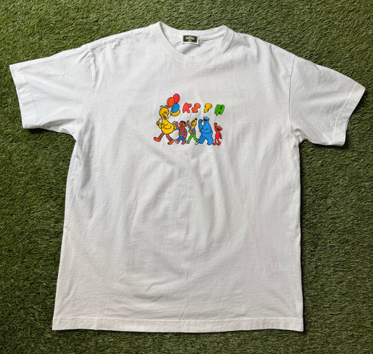 Kith x Sesame Street Balloon Tee White
