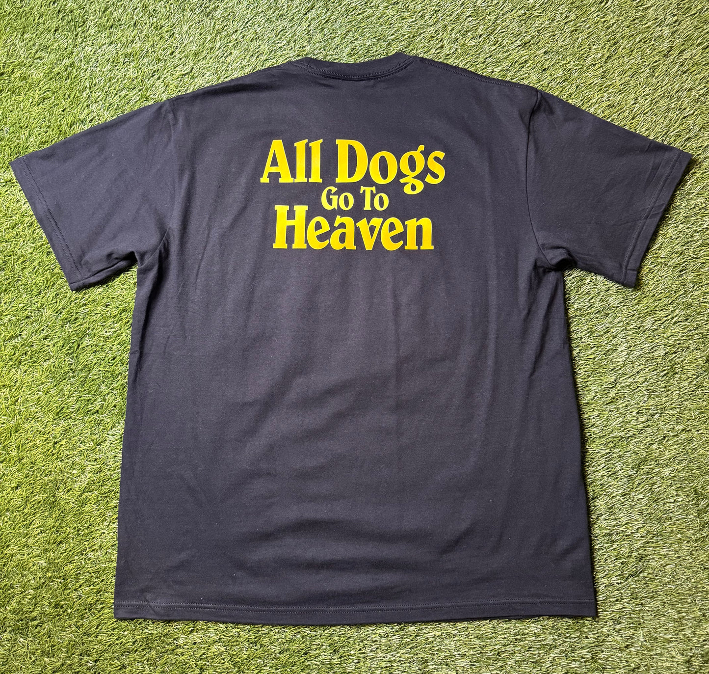 Supreme All Dogs Go To Heaven Tee Black