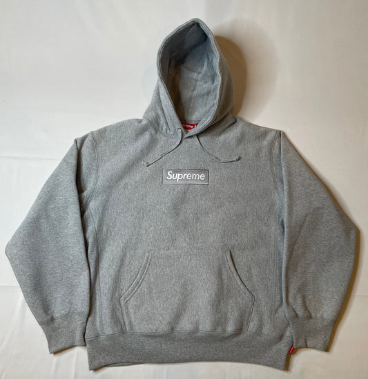 Supreme Box Logo Hooded Sweatshirt Sweatshirt (FW24) Heather Grey