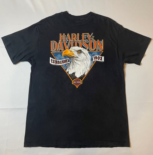 Vintage Orlando Harley Davidson Eagle T Shirt