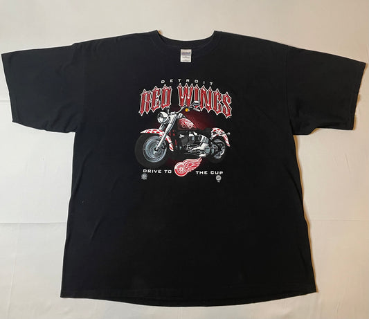 Vintage Detroit Red Wings Drive to the Cup T Shirt