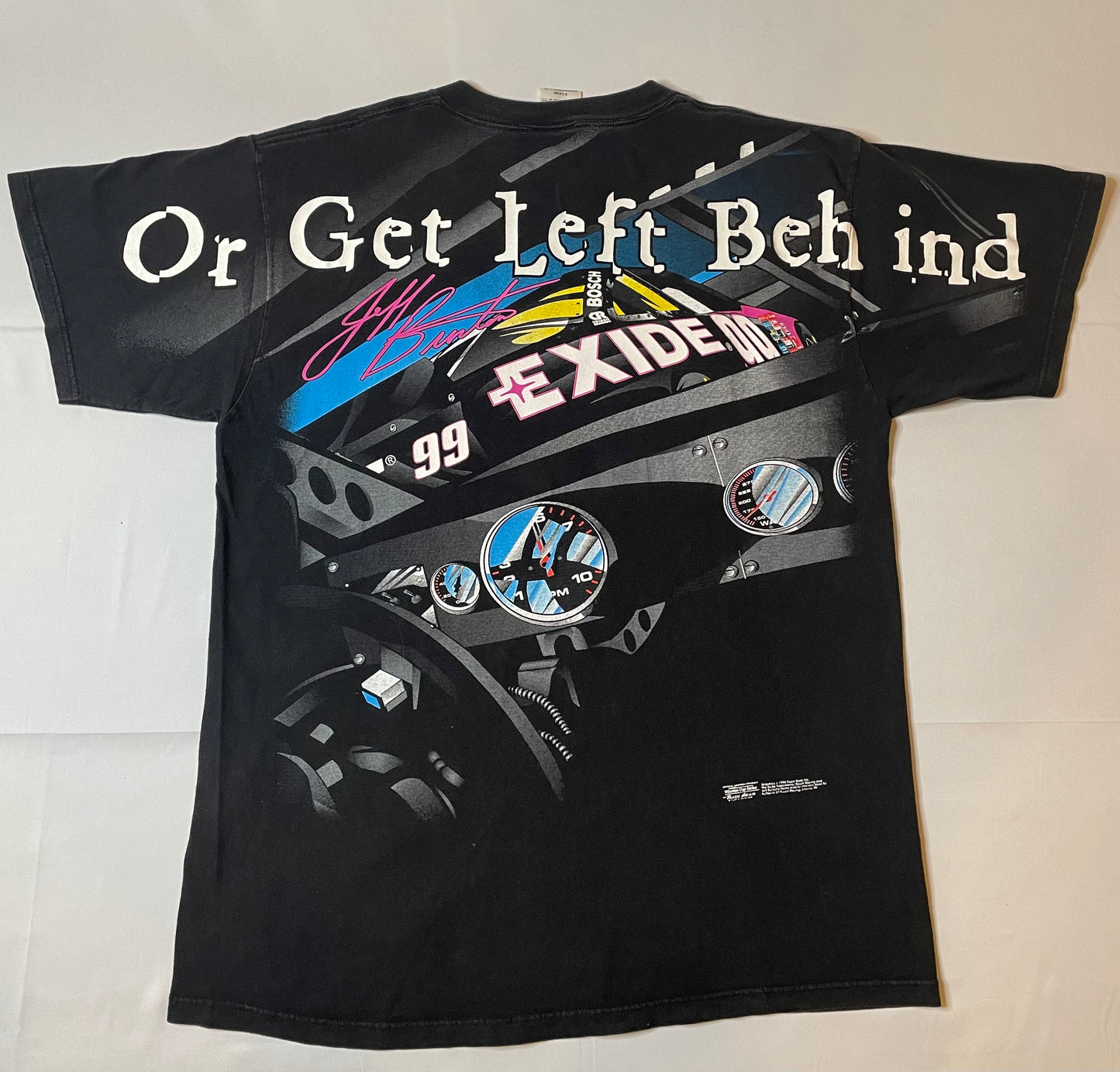 Vintage Jeff Burton Excide Racing T Shirt