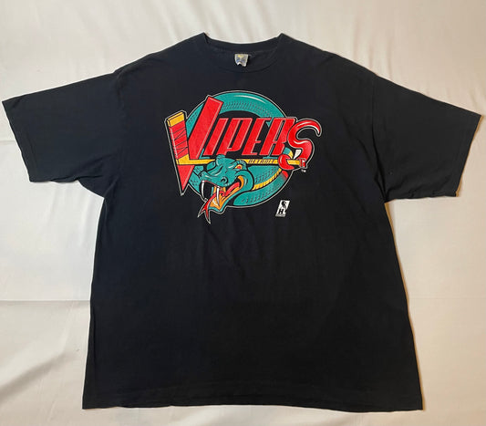 Vintage Detroit Vipers Logo T Shirt