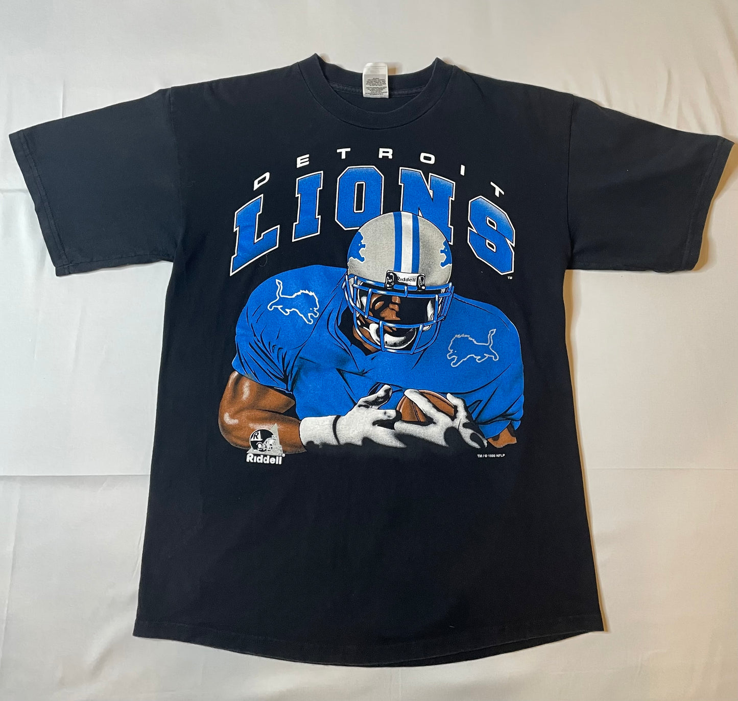 Vintage Detroit Lions Ridell Player T Shirt