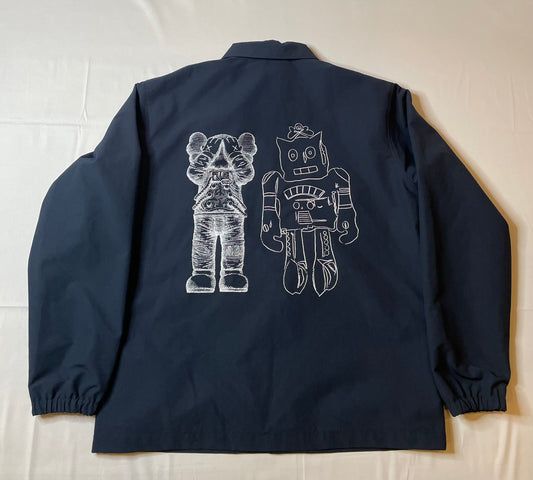 Kaws x Andy Warhol Uniqlo Coaches Jacket