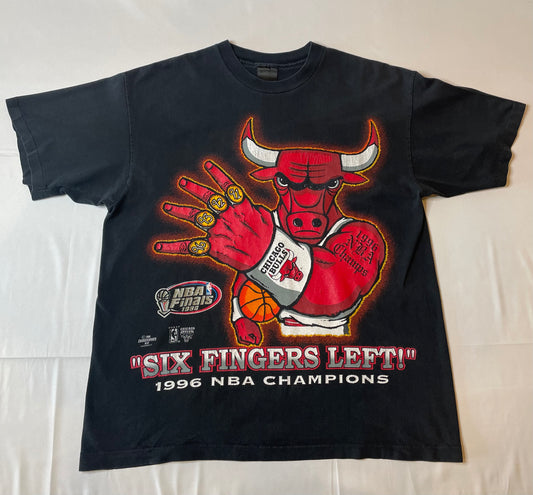 Vintage 1996 Chicago Bulls NBA Finals T Shirt