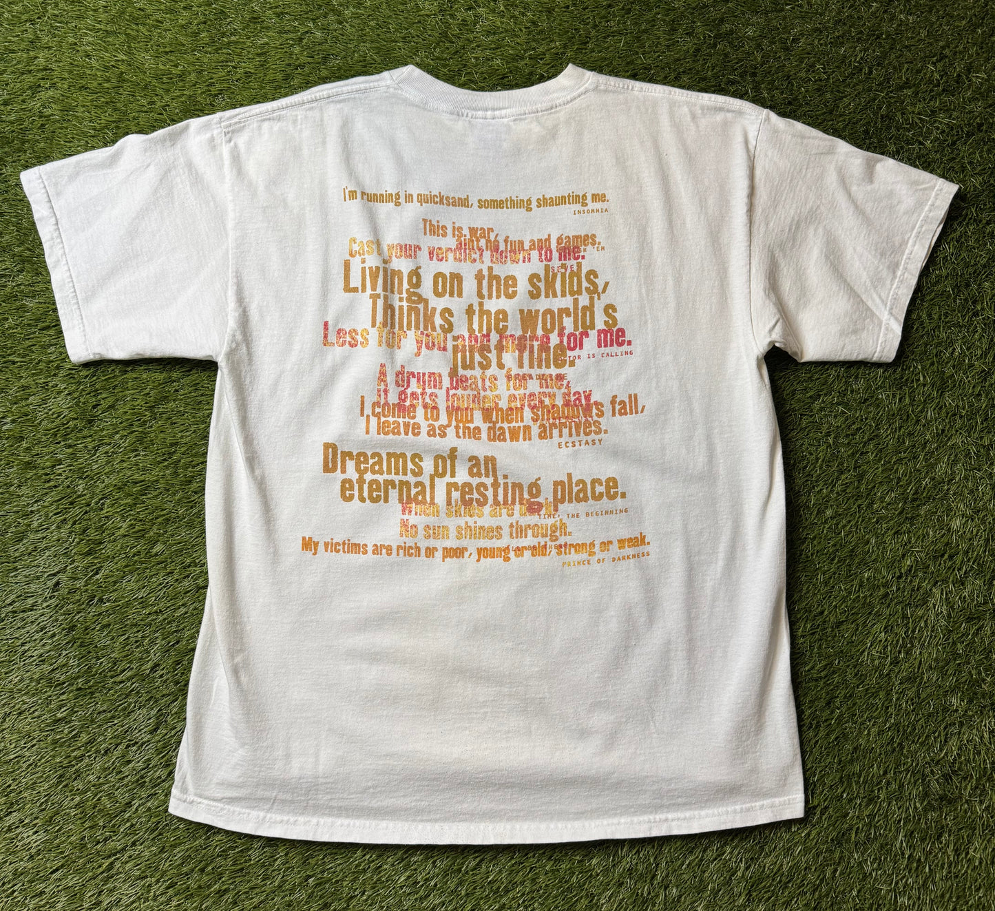 Vintage 1999 Megadeath Band T Shirt