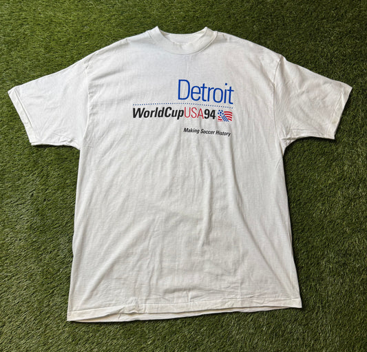 Vintage 1994 Detroit World Cup T Shirt