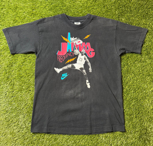 Vintage 90's Air Jordan Nike Jam Frequency T Shirt
