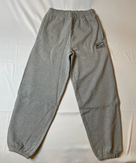 Nike x Stussy Fleece Sweatpants Grey (SS23)