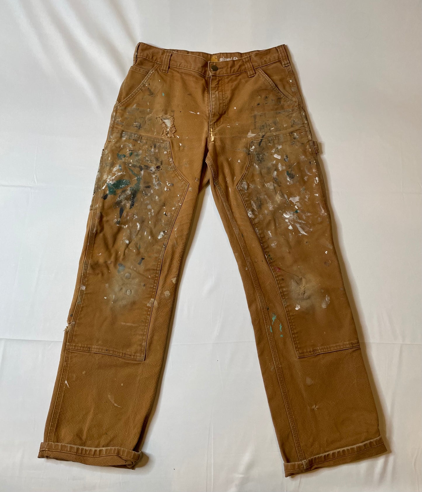 Carhartt Paint Splatter Double Knee Pants