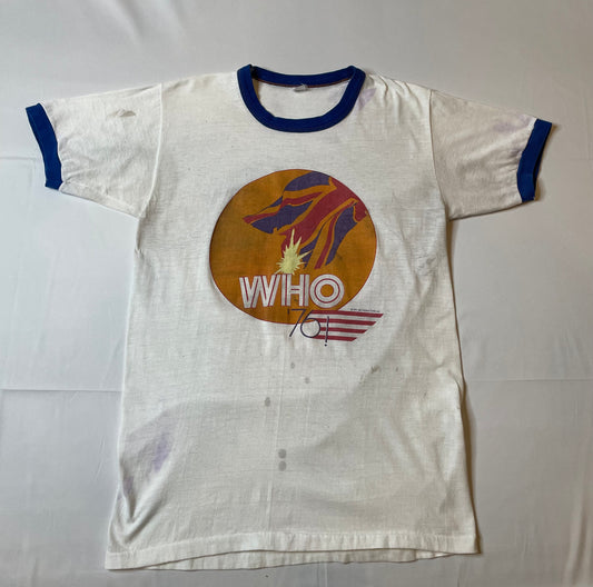 Vintage 1976 The Who Ringer T Shirt