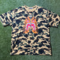 Bape 1st Tiger Camo T Shirt