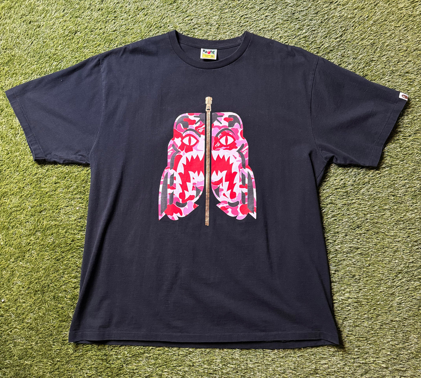 Bape ABC Camo Tiger T Shirt