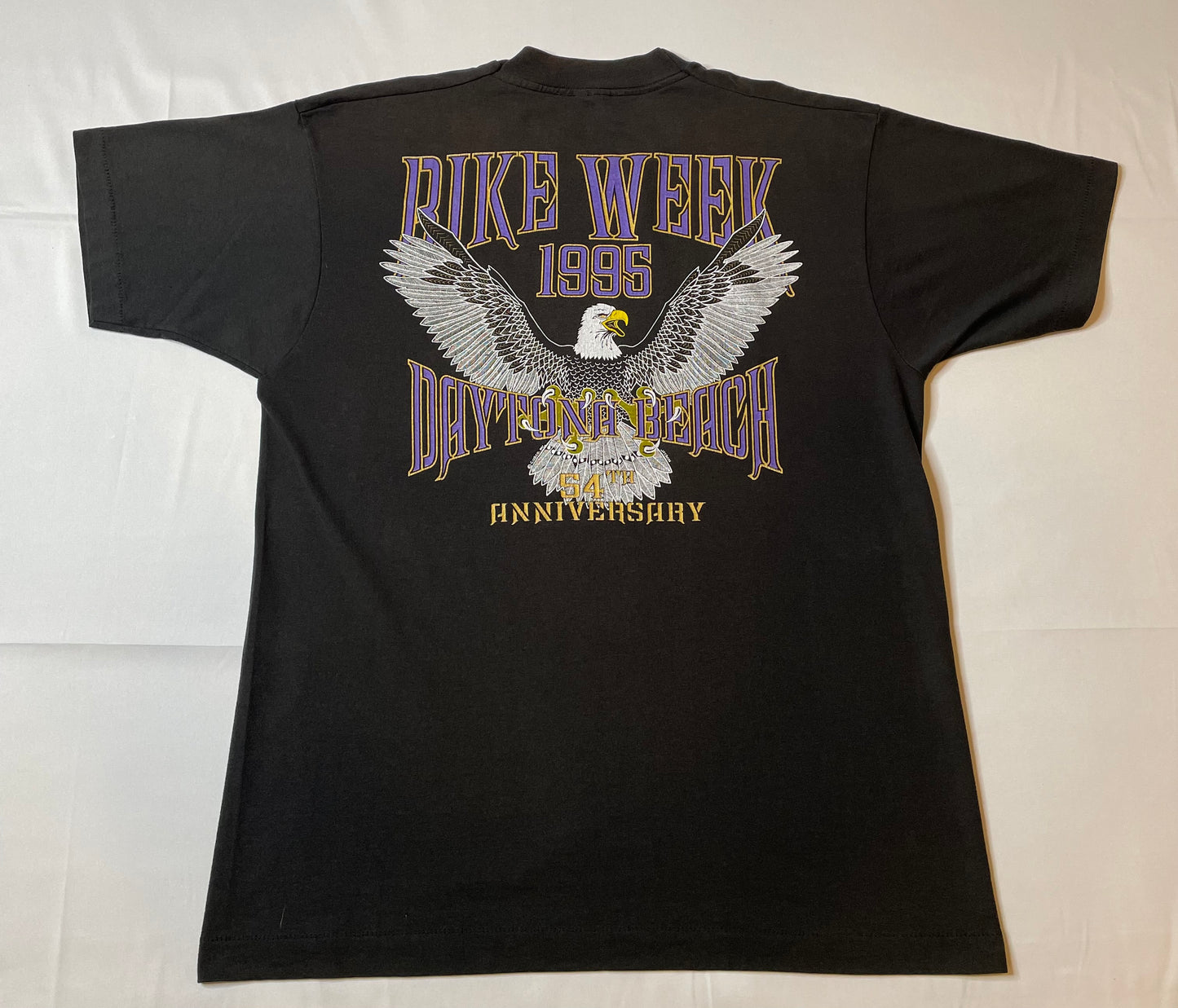 Vintage 1995 Bike Week T Shirt