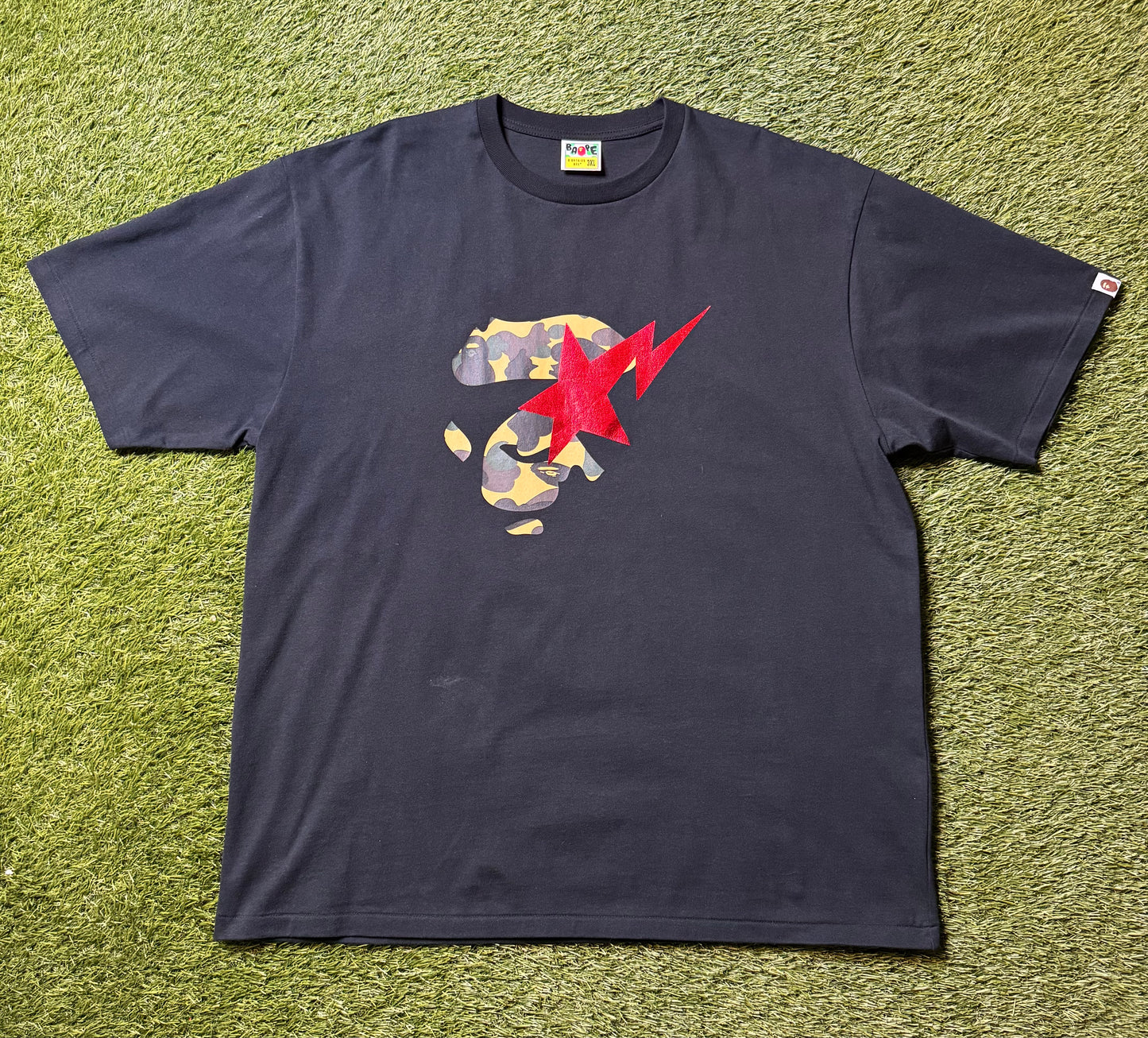 Bape 1st Camo Ape Face T Shirt
