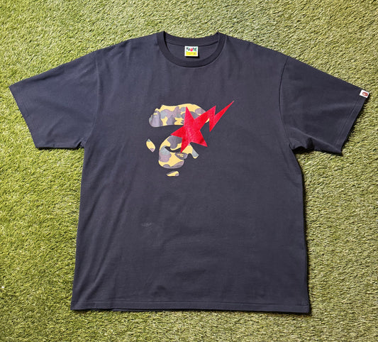 Bape 1st Camo Ape Face T Shirt